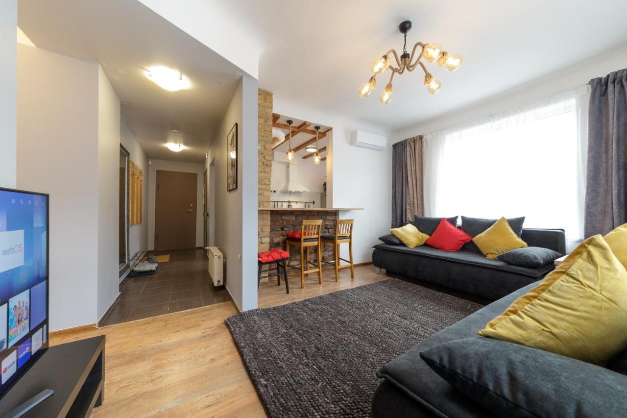 Ferienwohnung Parkcosylux Free Parking Riga Exterior foto