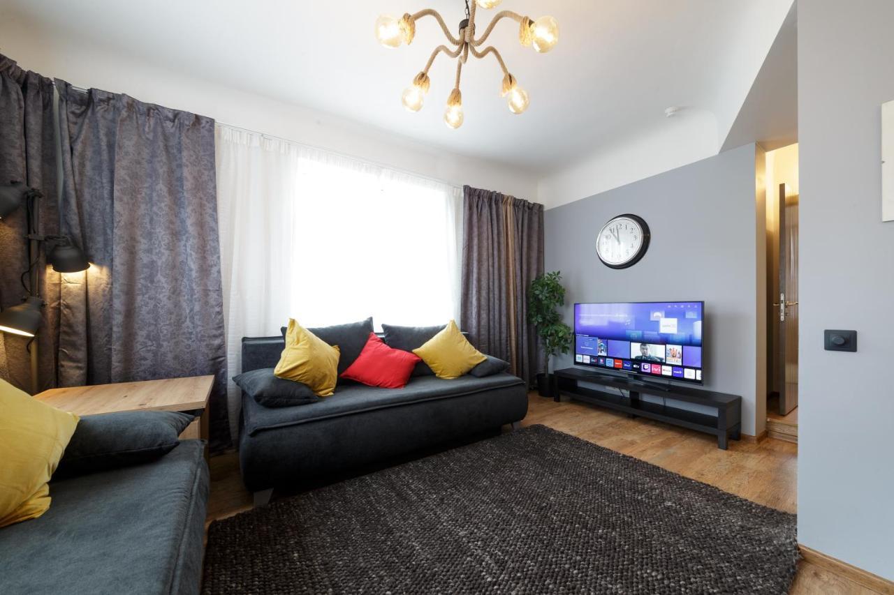 Ferienwohnung Parkcosylux Free Parking Riga Exterior foto