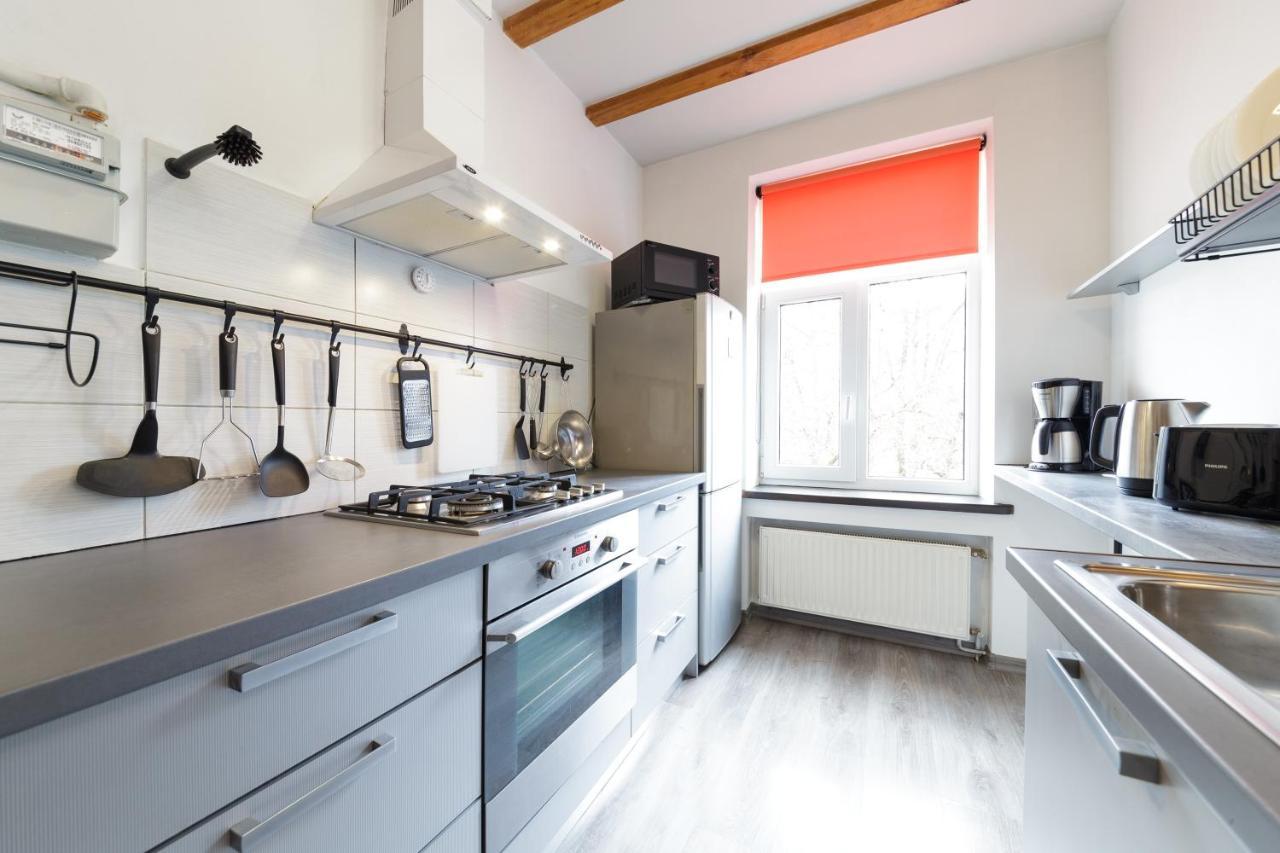 Ferienwohnung Parkcosylux Free Parking Riga Exterior foto