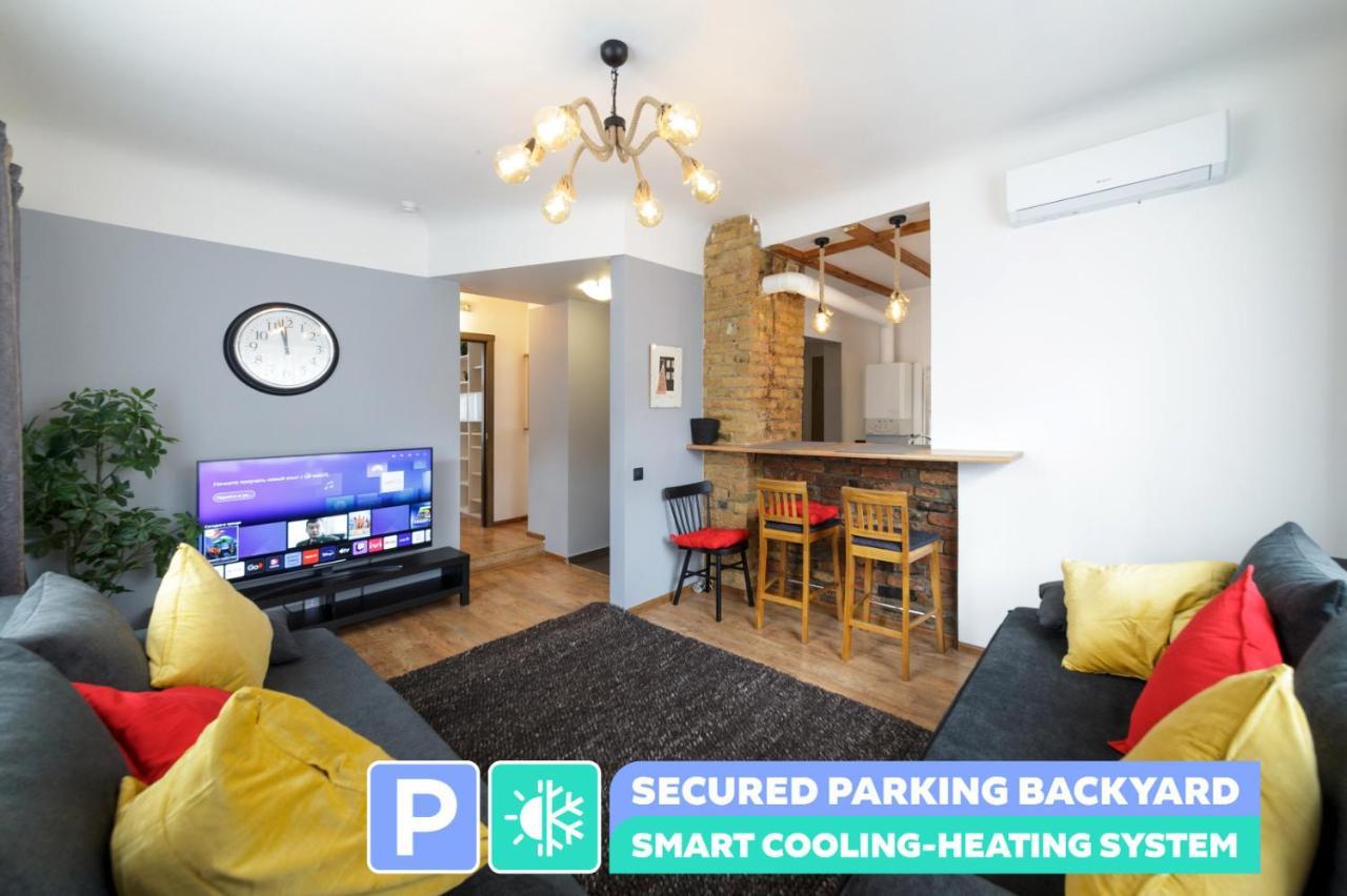 Ferienwohnung Parkcosylux Free Parking Riga Exterior foto